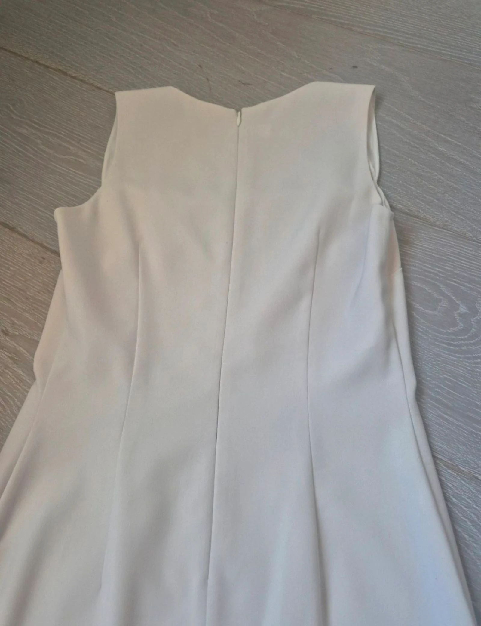 Vestido branco rasgado. Mango. Tamanho M – photo 6